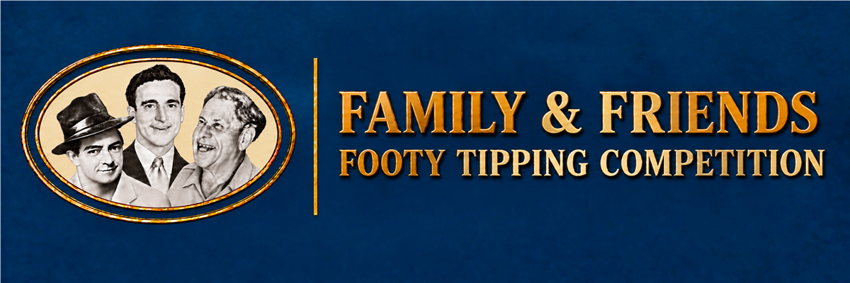 Family and Friends Footy Tipping Competition